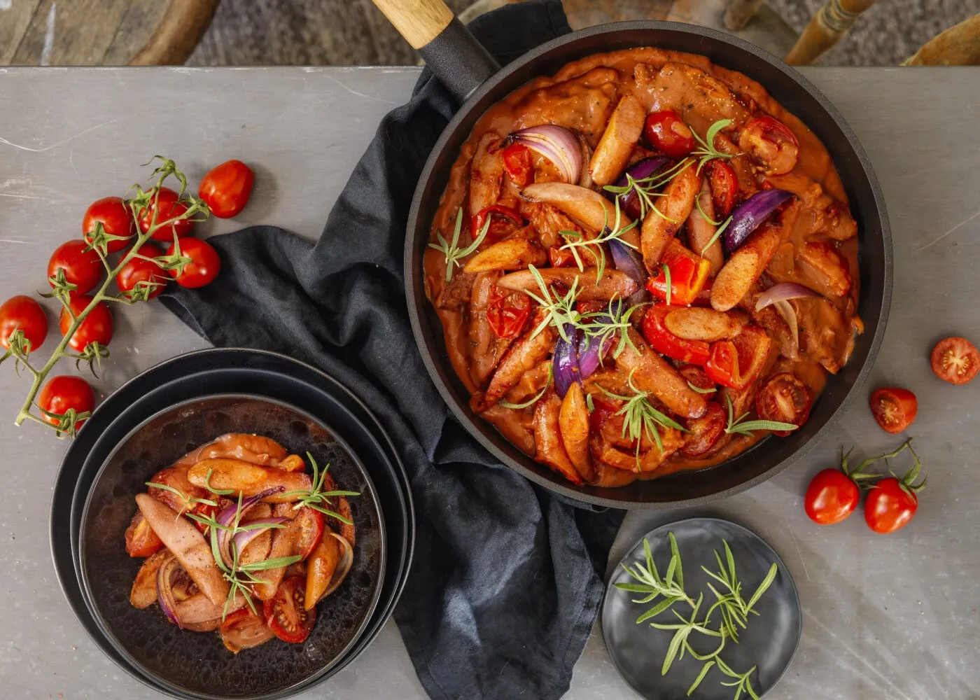 Pølsegryte oppskrift