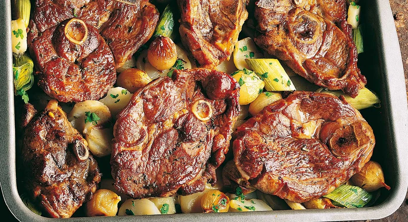 Lammelår i skiver oppskrift