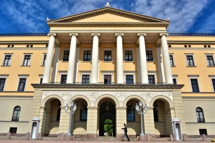 Norway-Oslo-Royal-Palace-Close-Up-View