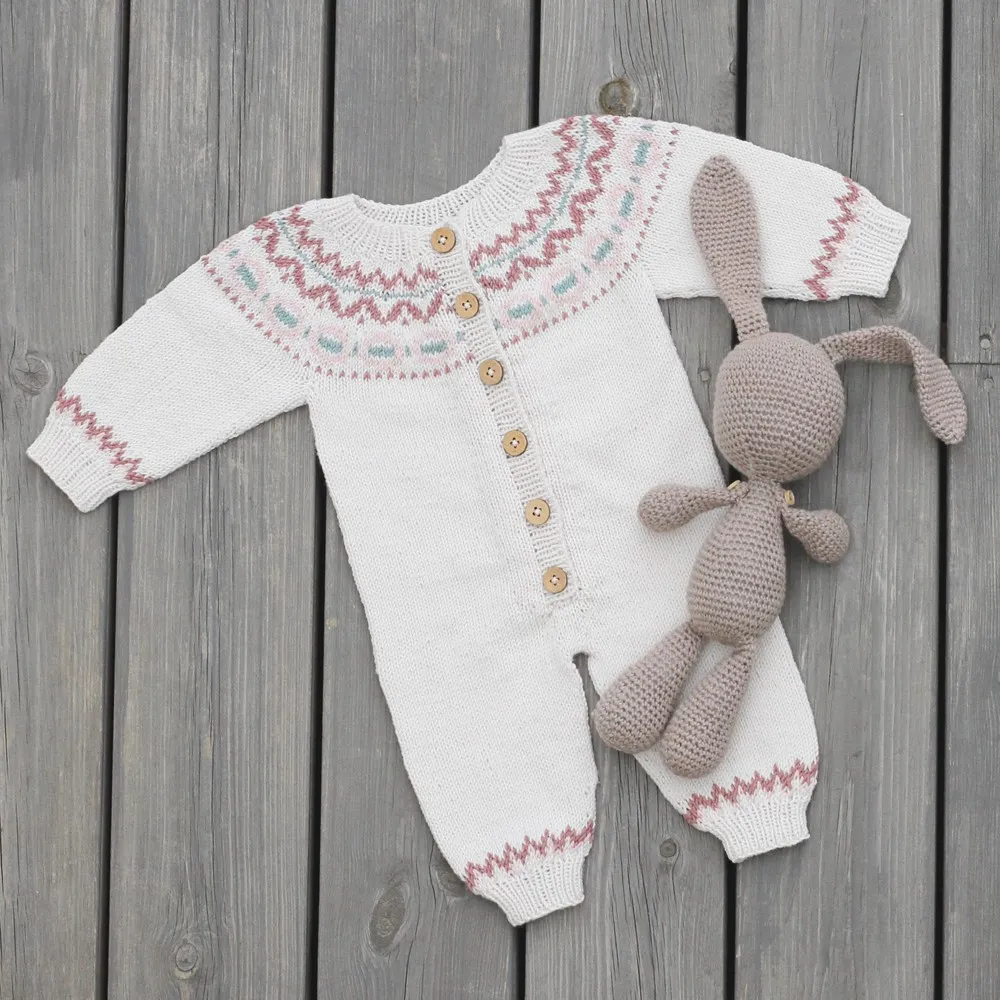 Strikket heldress barn oppskrift