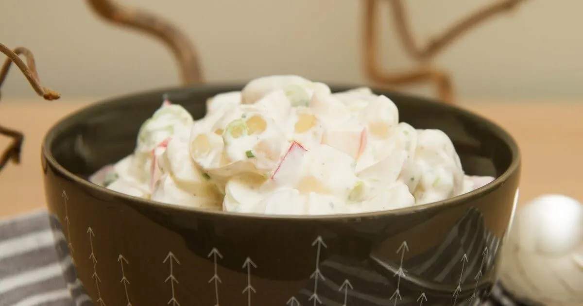 Potetsalat oppskrift eple