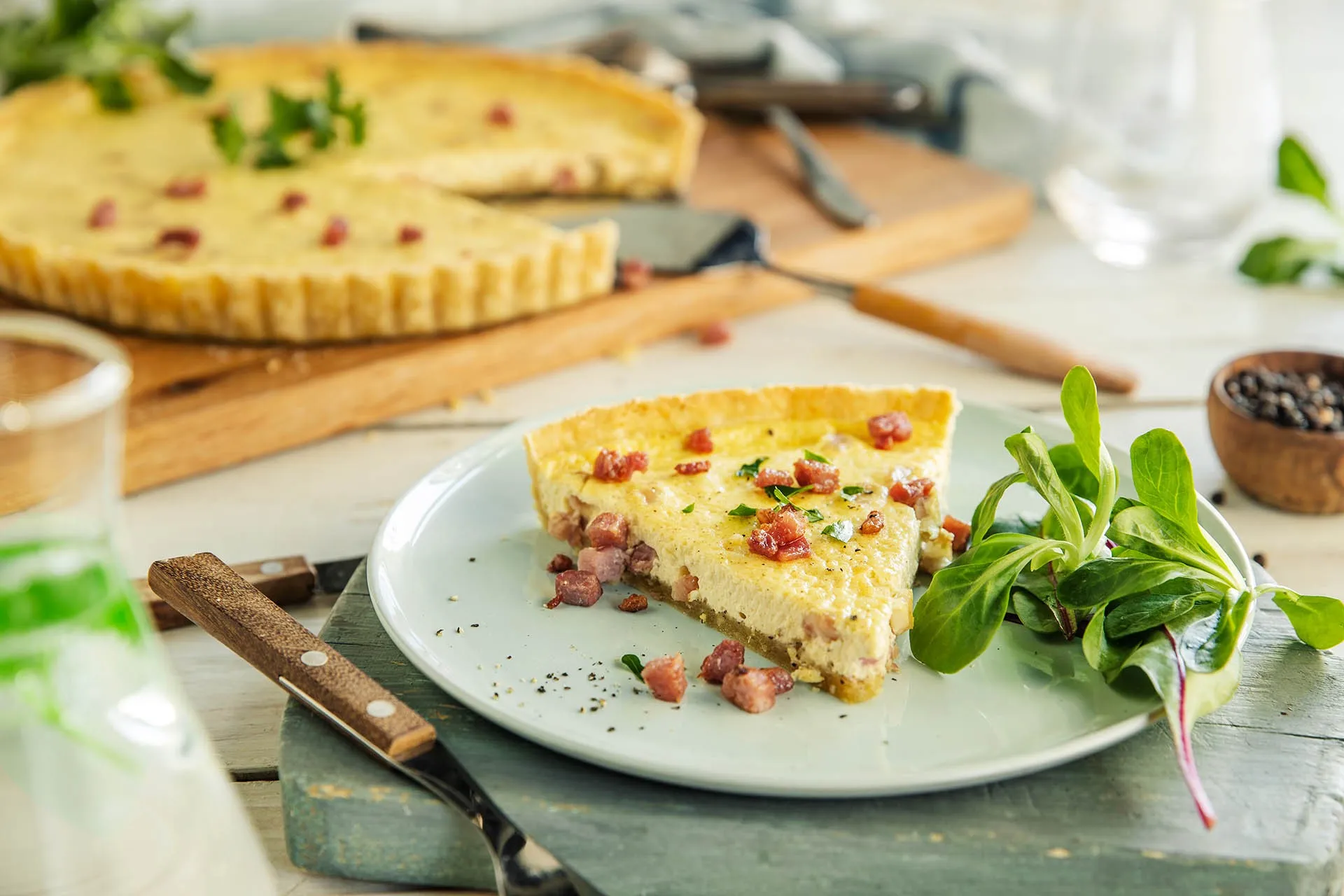 Quiche lorraine oppskrift