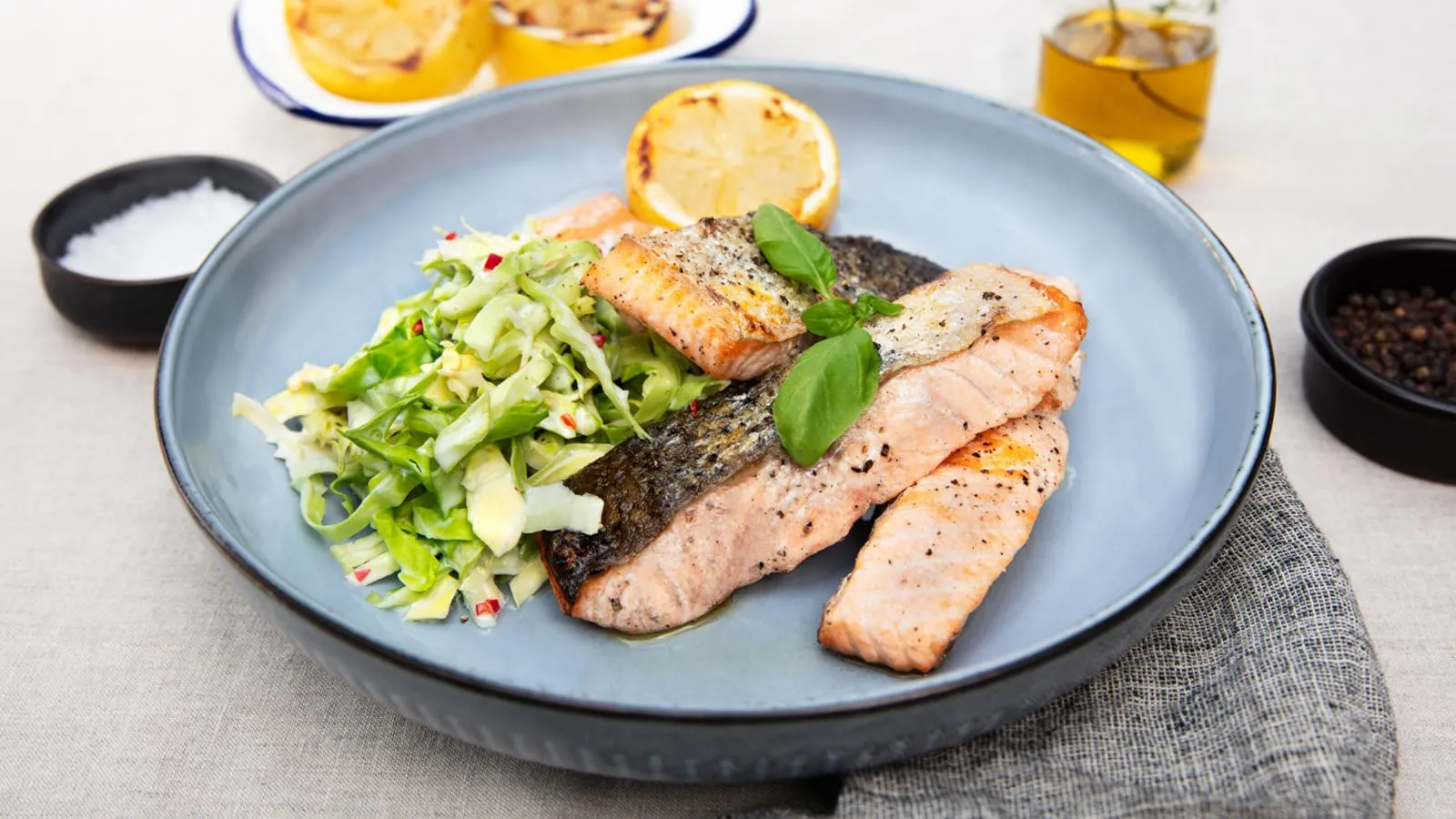 Grillet laks oppskrift