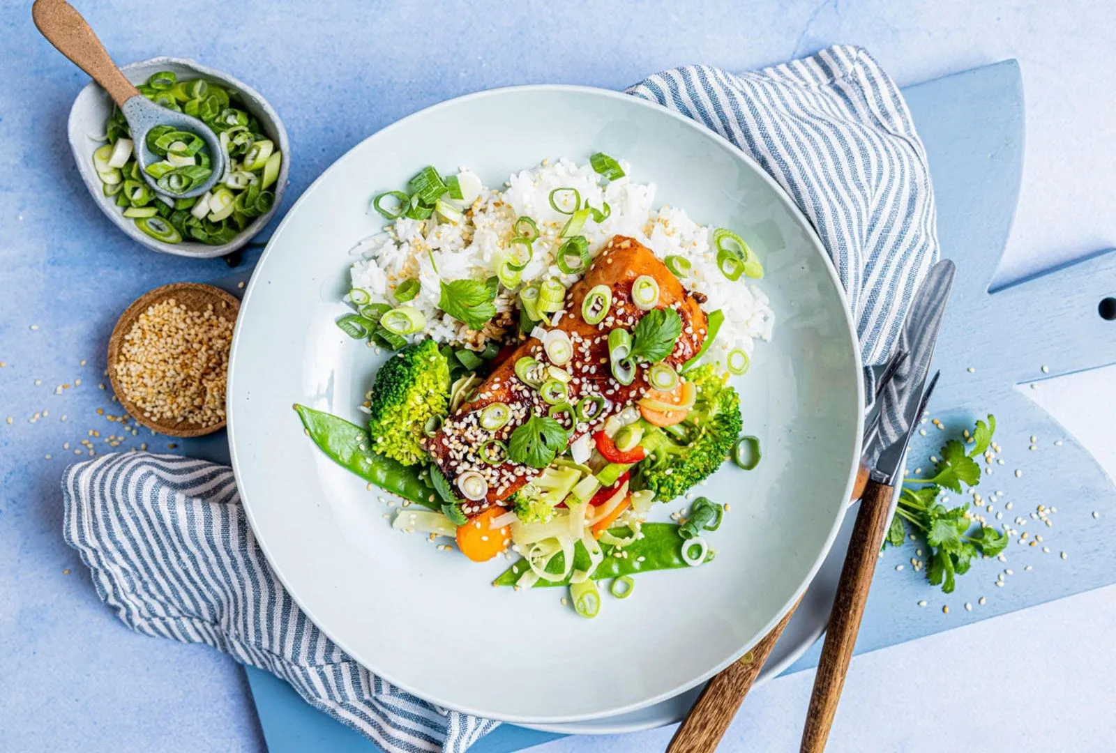 Laks oppskrift asiatisk