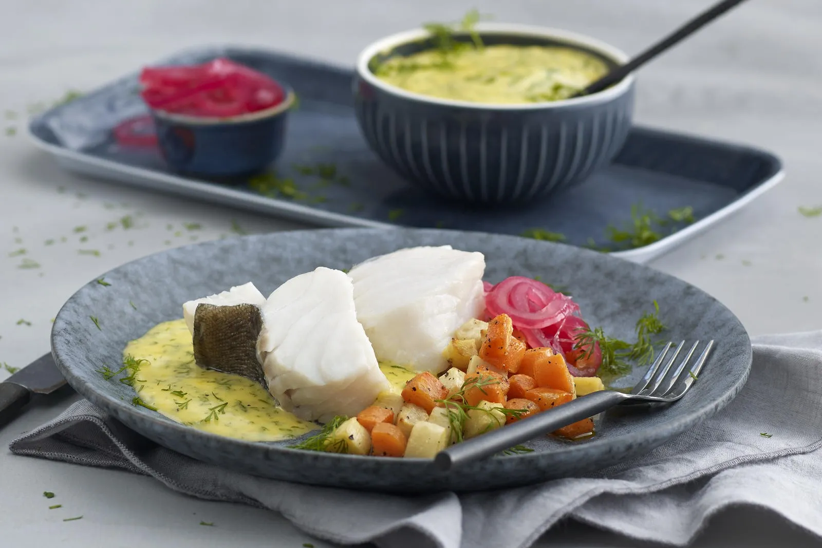 Torsk oppskrift oppskrifter fisk klikk dill mager hannemann erik lage billig perfekt