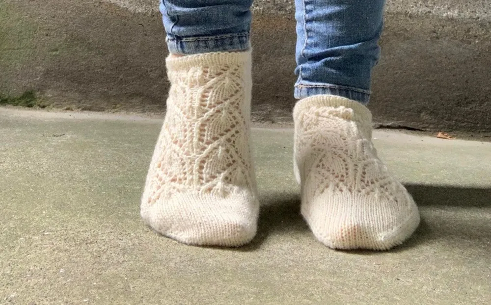 Ankelsokker sokker maja strikker