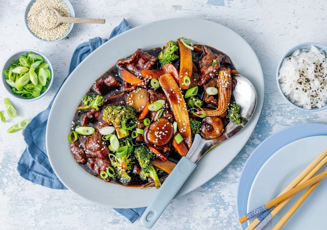 Biff chop suey oppskrift