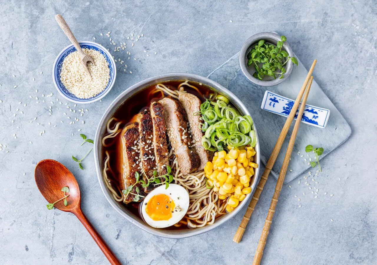 Ramen oppskrift svin