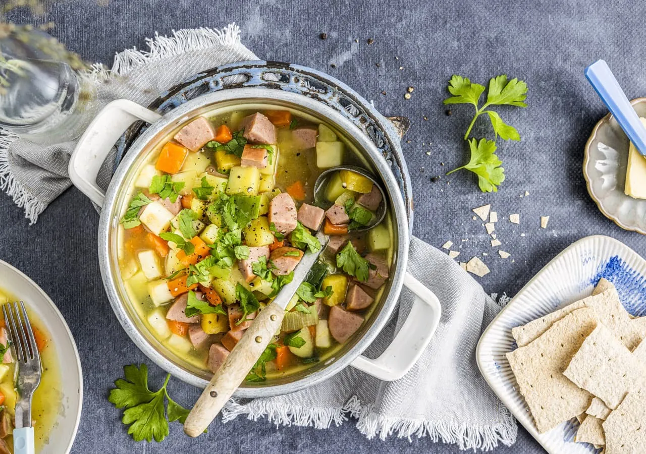 Lapskaus oppskrift pølse