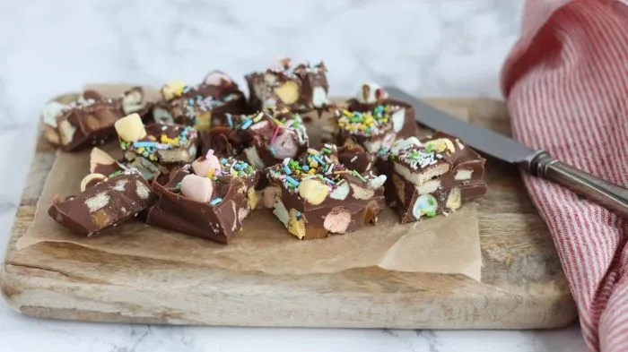 Rocky road oppskrift