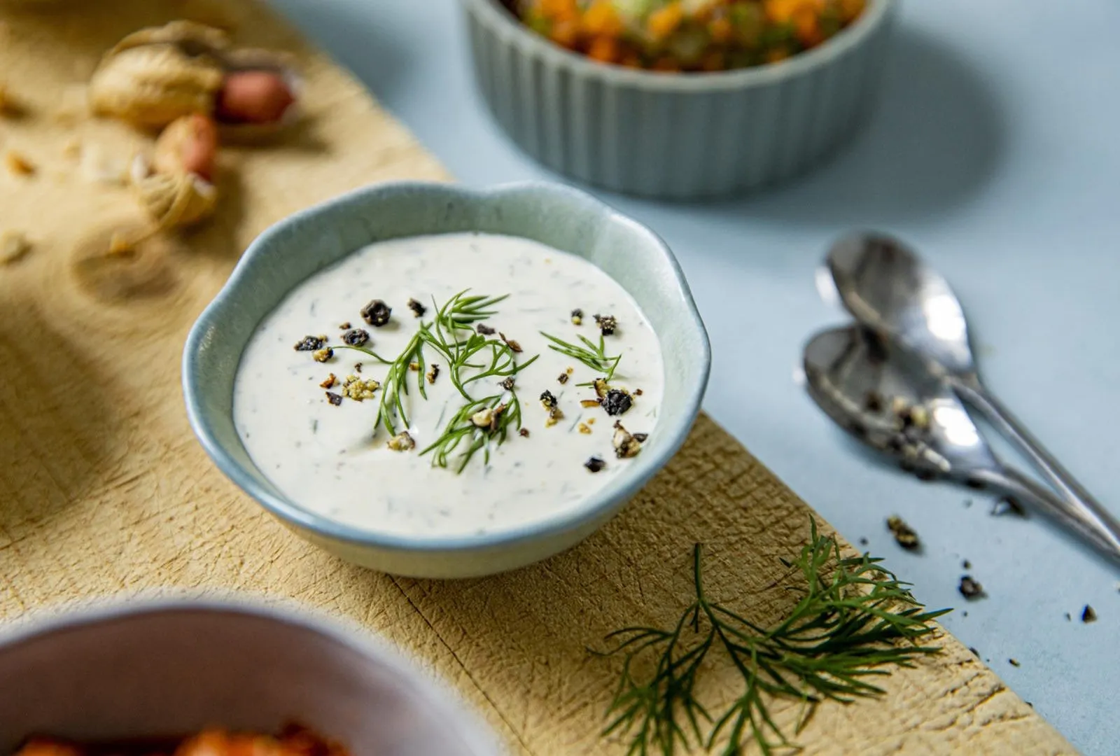 Rømmedressing oppskrift