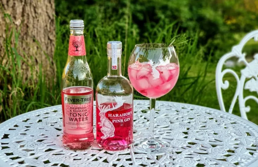 Pink gin oppskrift
