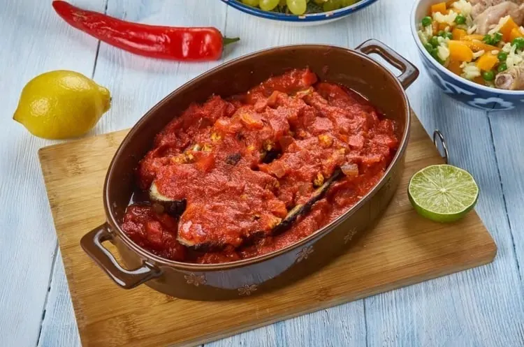 Libanesisk etkjokken moussaka opskrift oppskrift fra lagret opskrifter