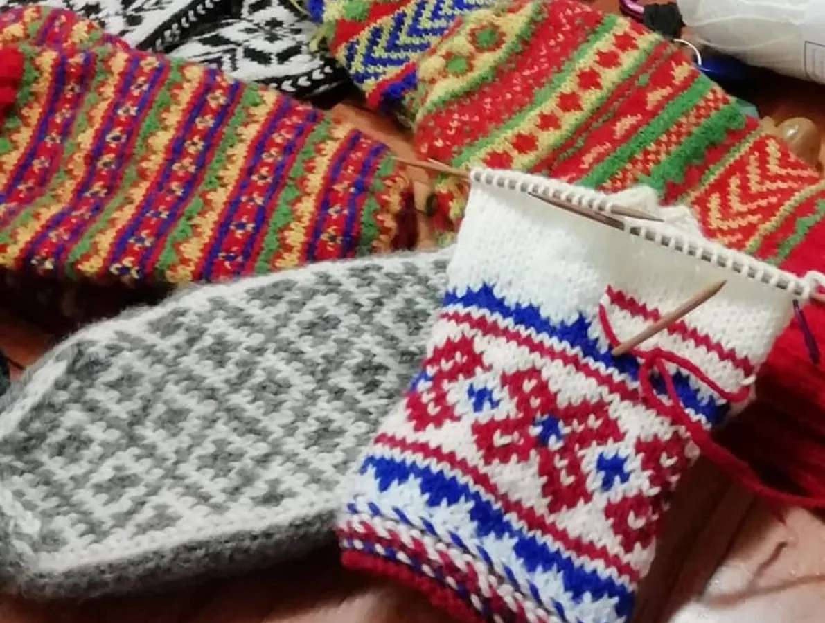 Samiske votter gratis oppskrift