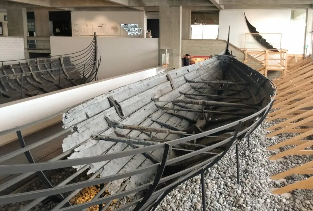 Viking ship vector dragon stock logo shutterstock