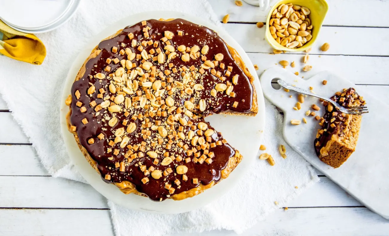 Peanøttkake oppskrift