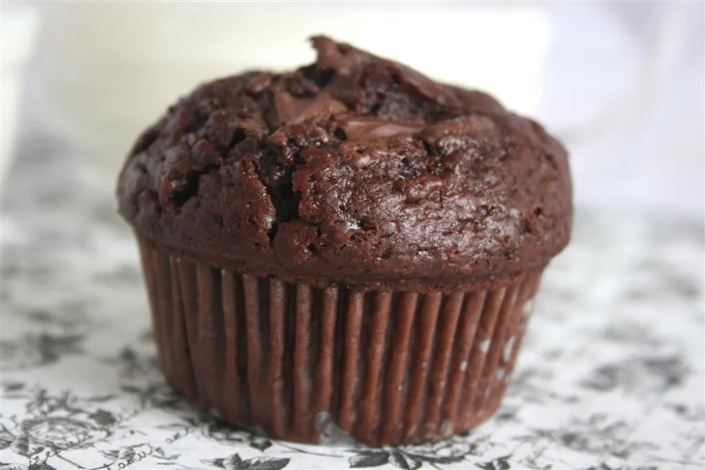 Muffins oppskrift sjokolade