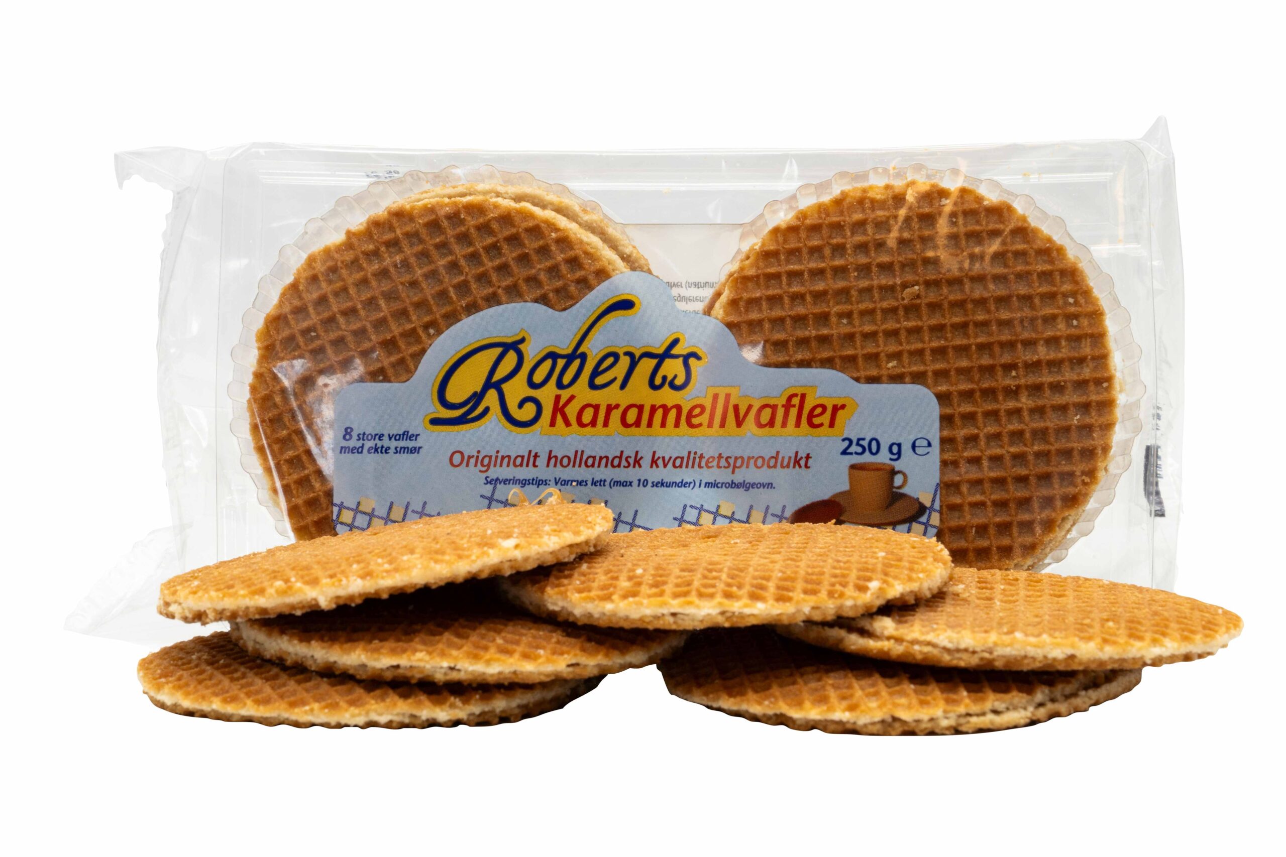 Karamellvafler oppskrift