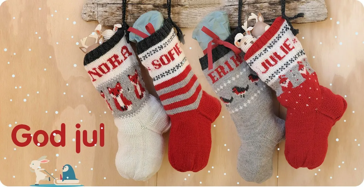 Julestrømpe oppskrift