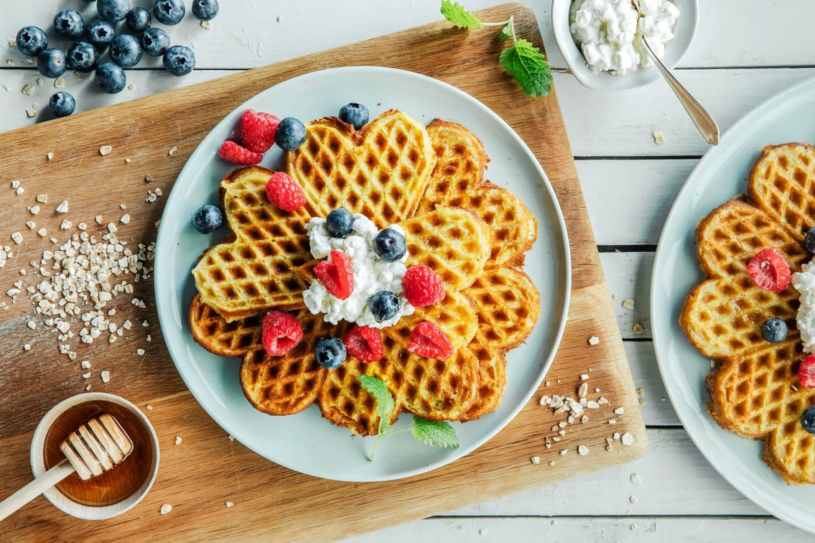 Vafler oppskrift havregryn