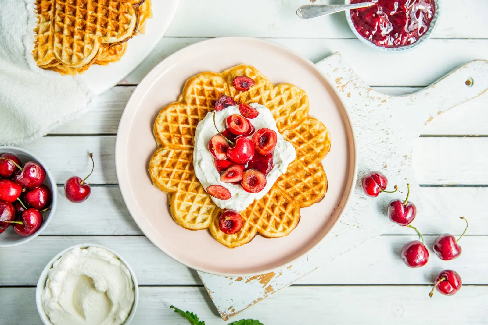 Melk og uten vafler glutenogmelkefri