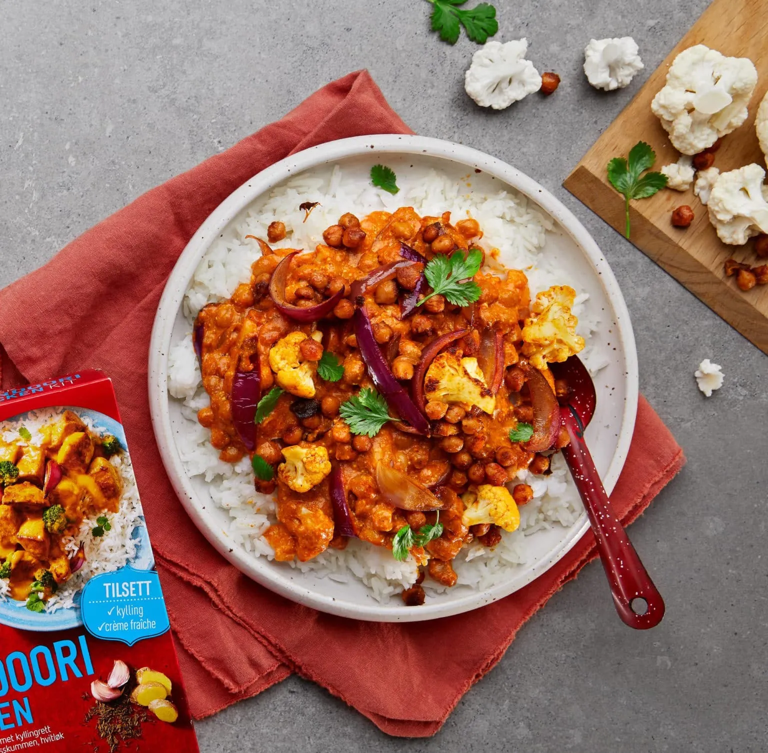 Oppskrift med kikerter