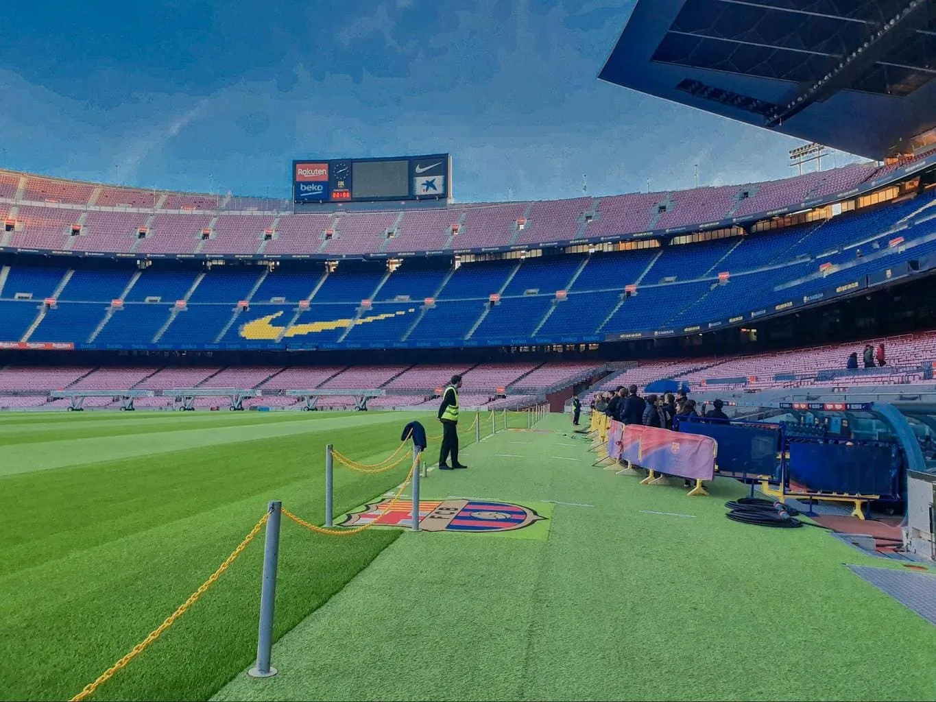 Camp nou omvisning kampdager