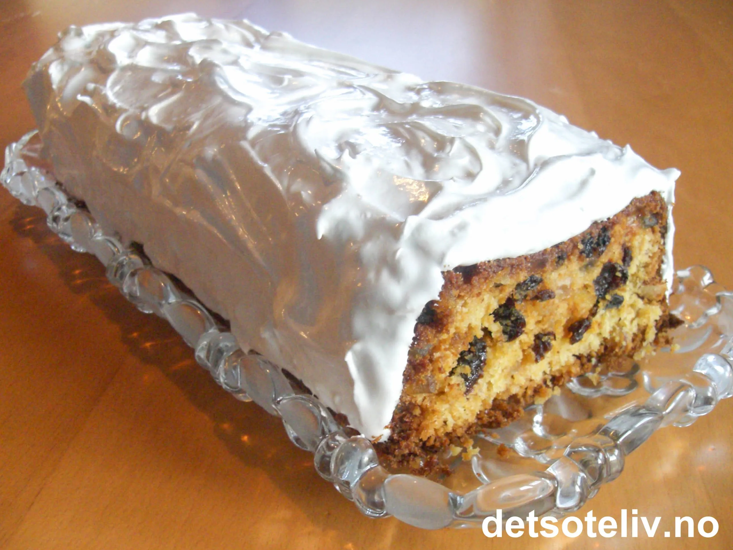 Amerikansk fruktkake oppskrift