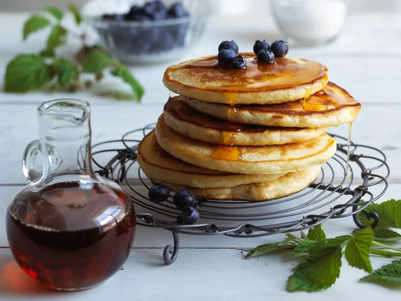 Oppskrift amerikanske pannekaker