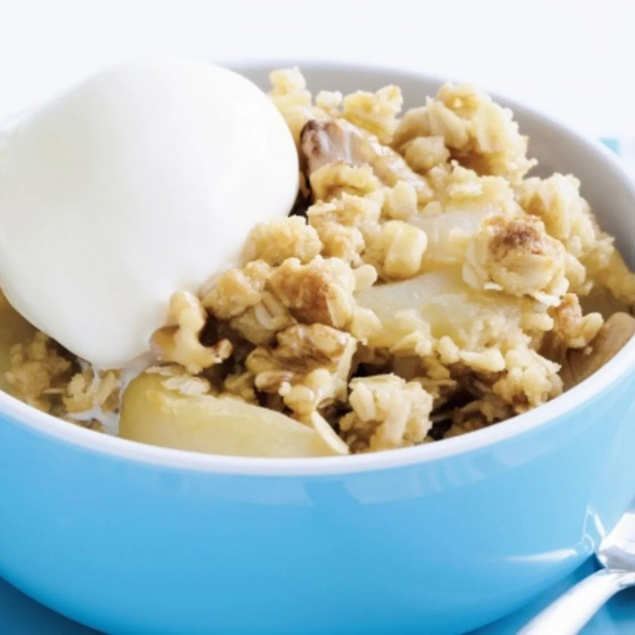 Apple crumble oppskrift