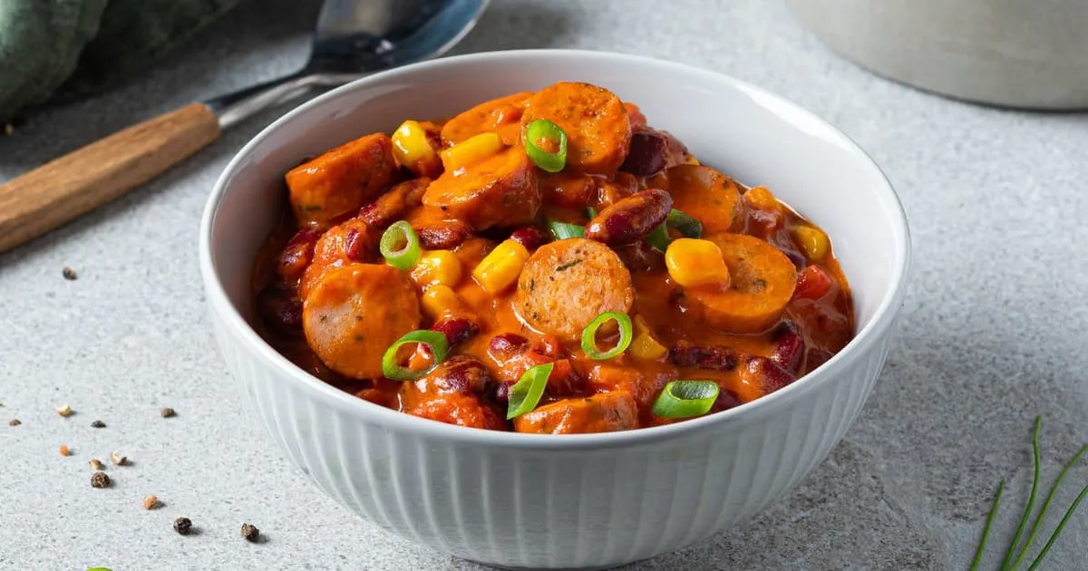 Pølsegryte oppskrift