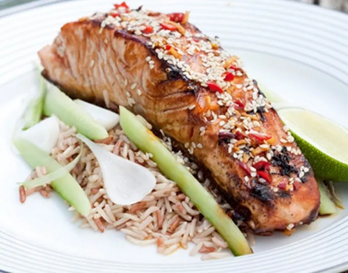 Laks oppskrift asiatisk