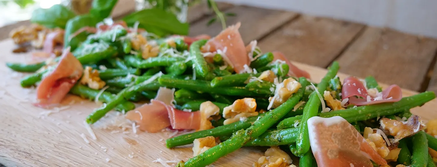 Aspargesbønner oppskrift