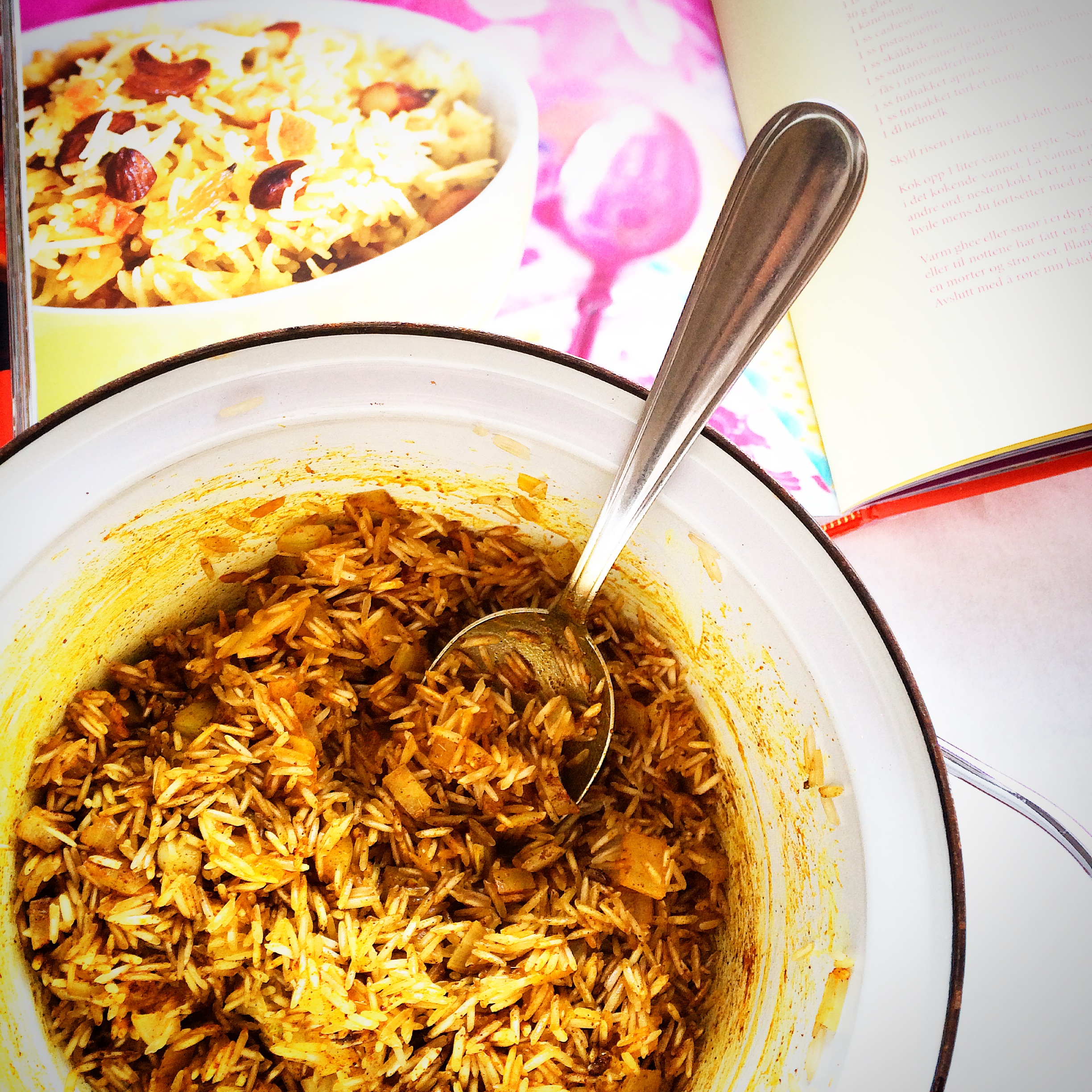 Ris indisk gurkemeie annet godt sikkert smaker risen sammen utrolig denne også mye