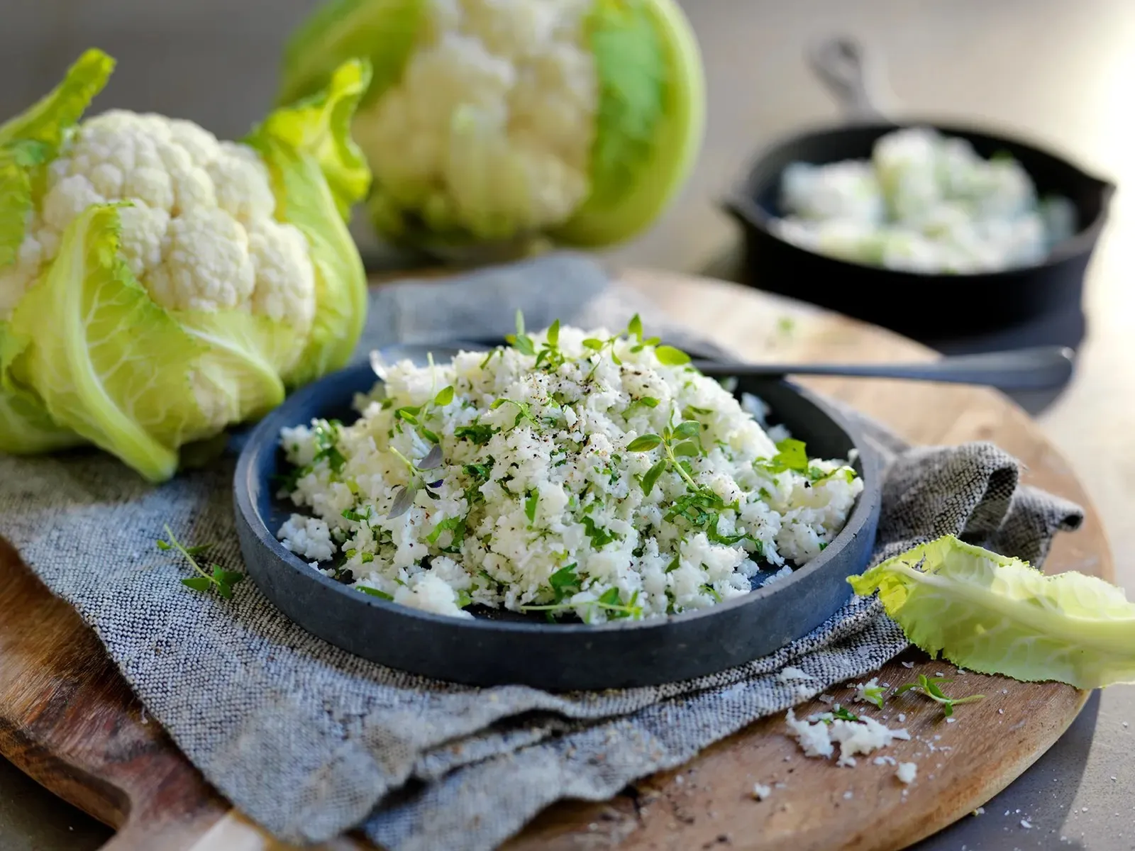 Blomkålris oppskrift