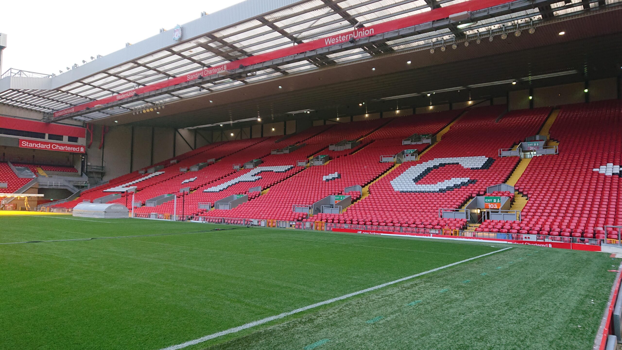 Anfield stadium tour