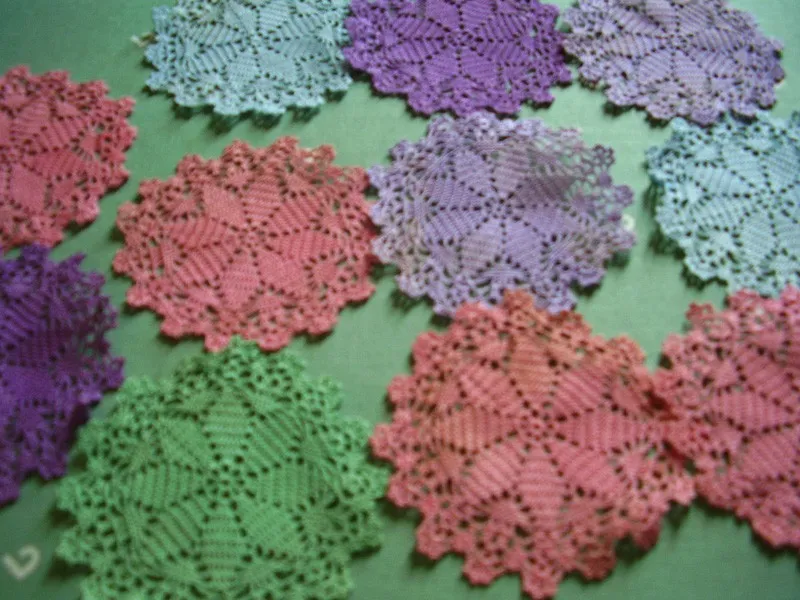 Heklet brikke oppskrift