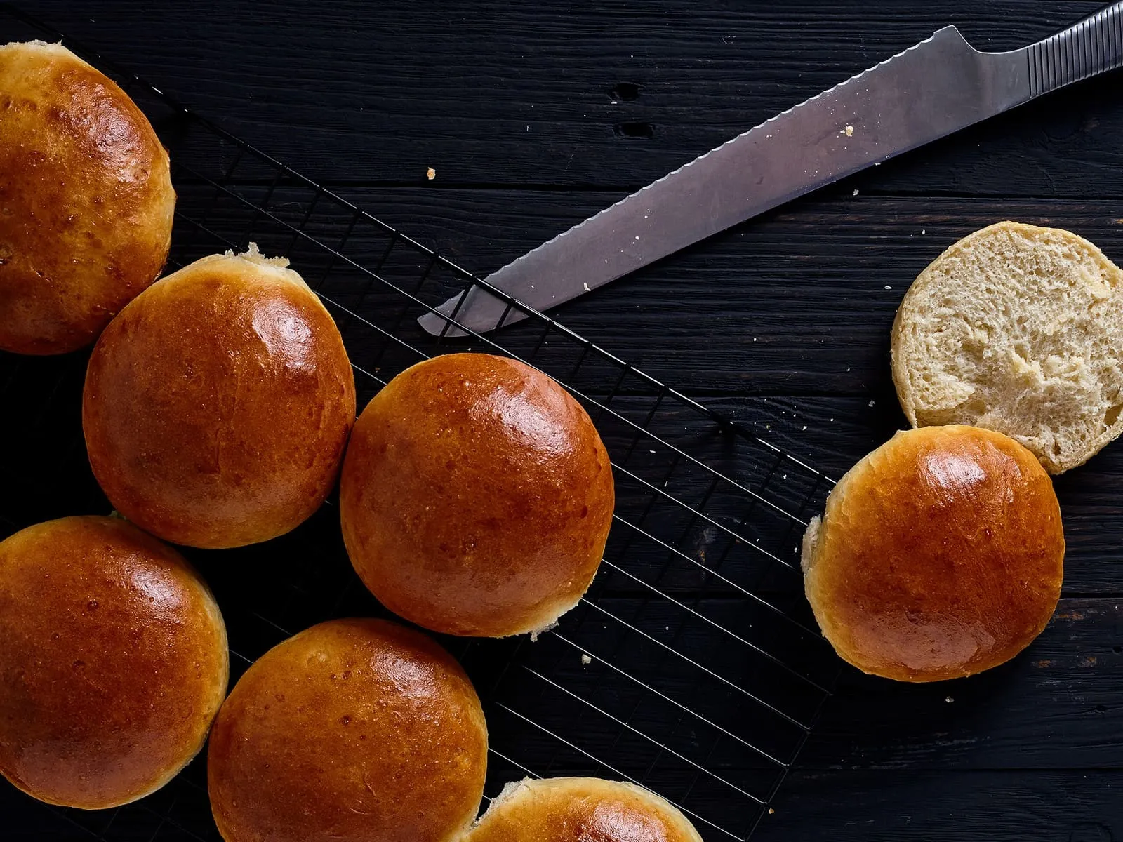 Brioche burgerbrød oppskrift