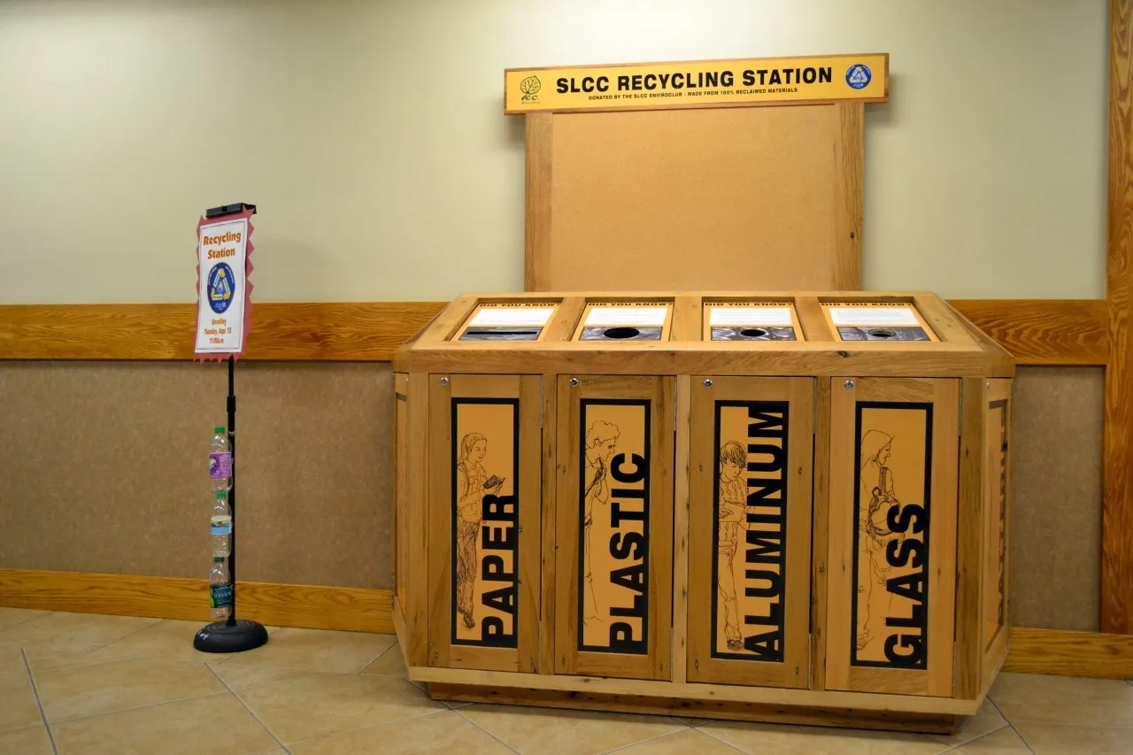 Recycling stations