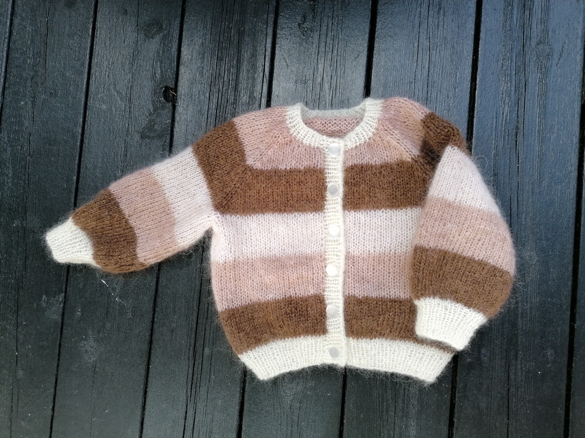 Strikke jakke oppskrift