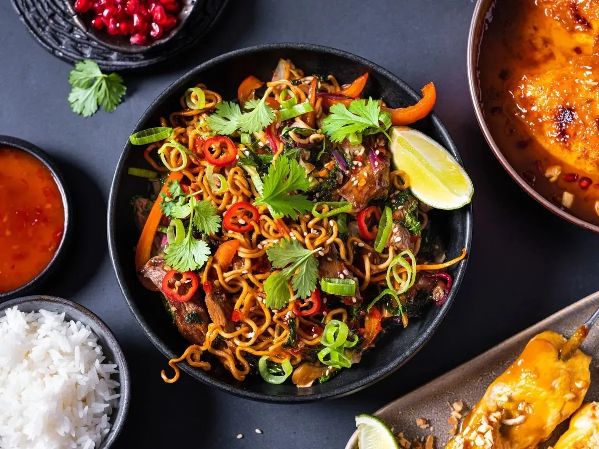 Asiatisk mat oppskrift