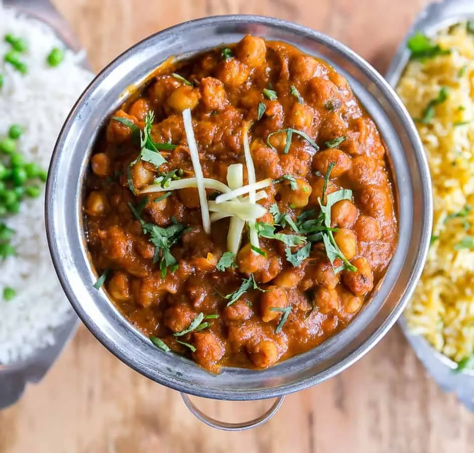 Chana masala oppskrift