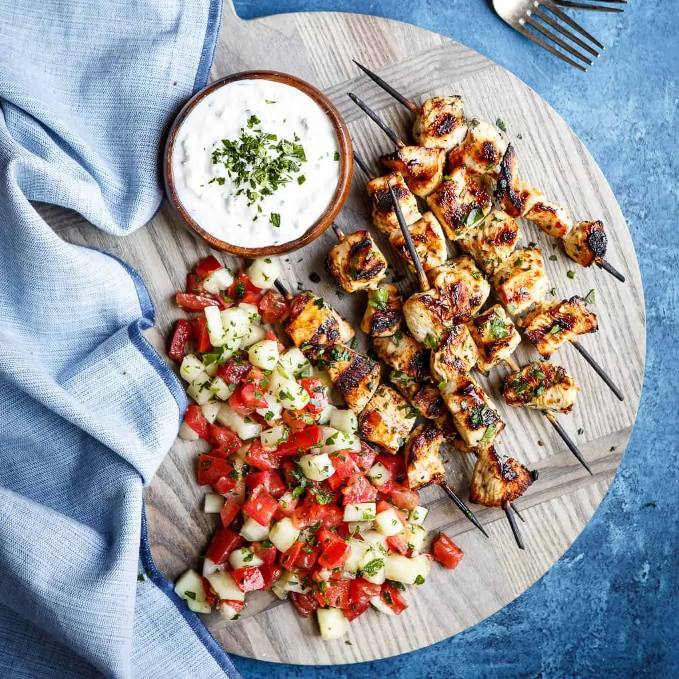 Souvlaki oppskrift