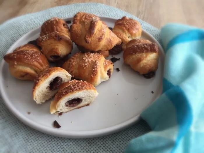 Croissant sjokolade økologisk bakeri