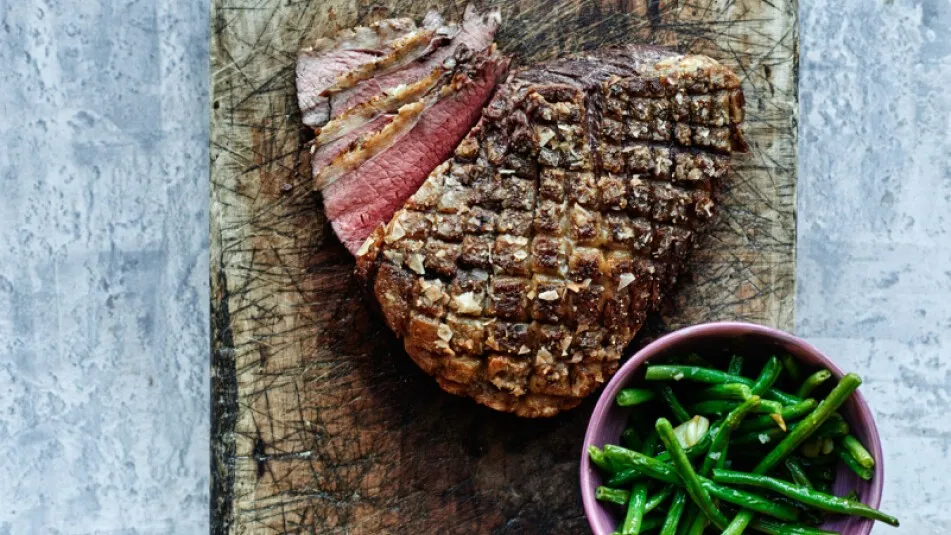 Romper knitted linen