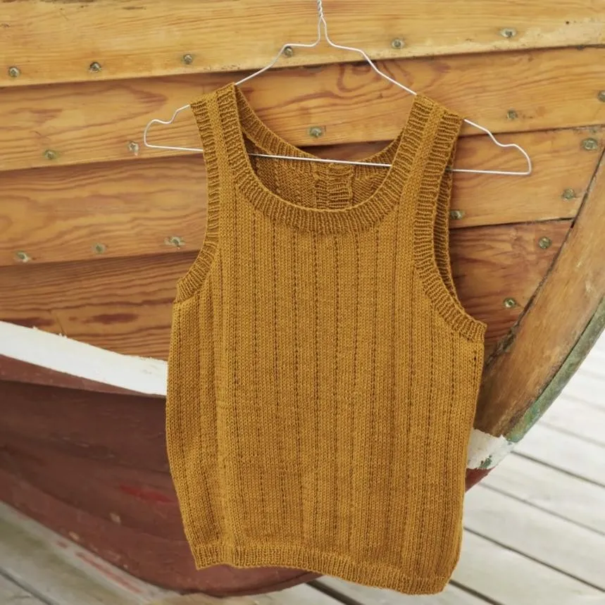 Heklet singlet oppskrift