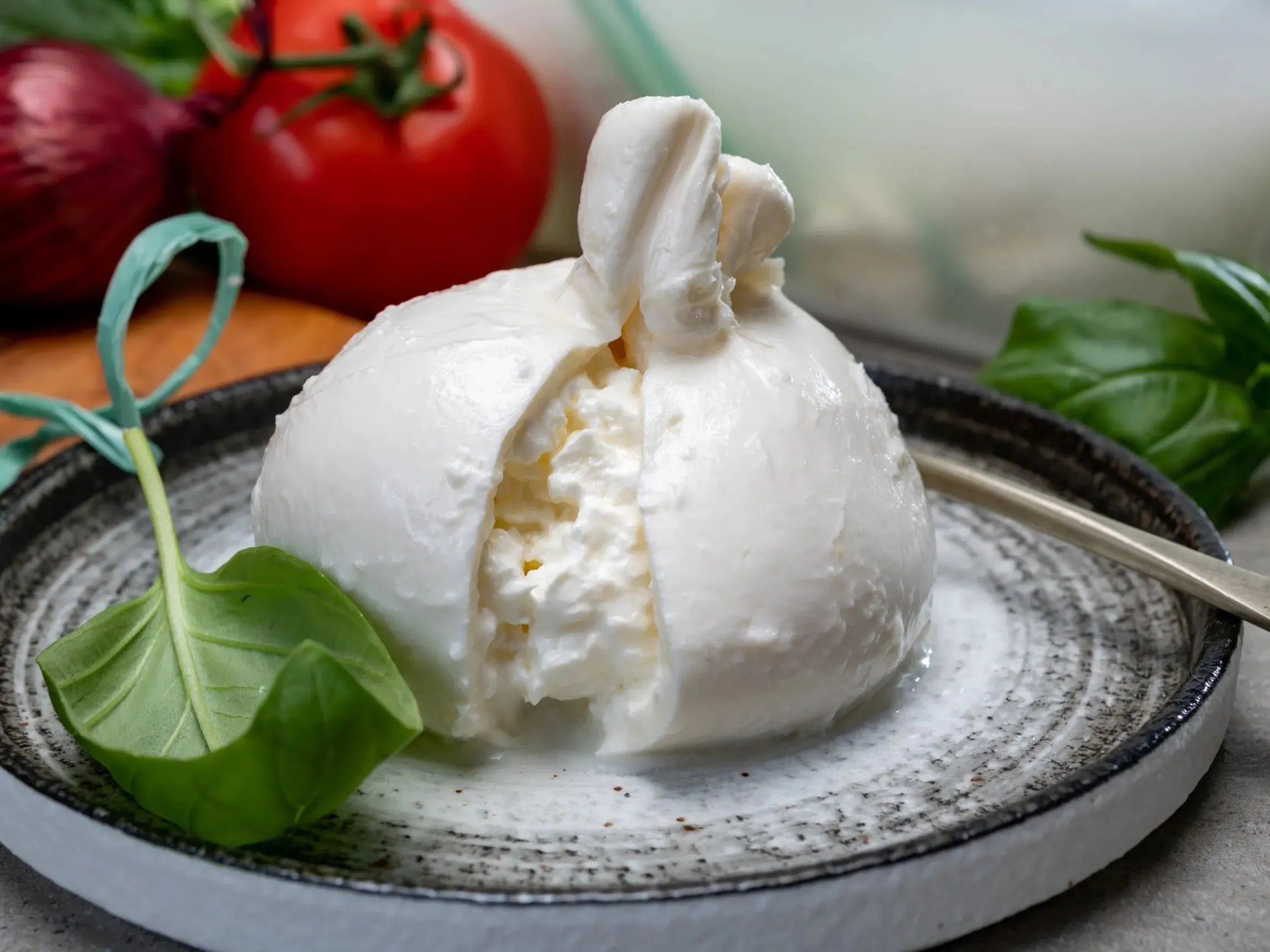 Burrata oppskrift