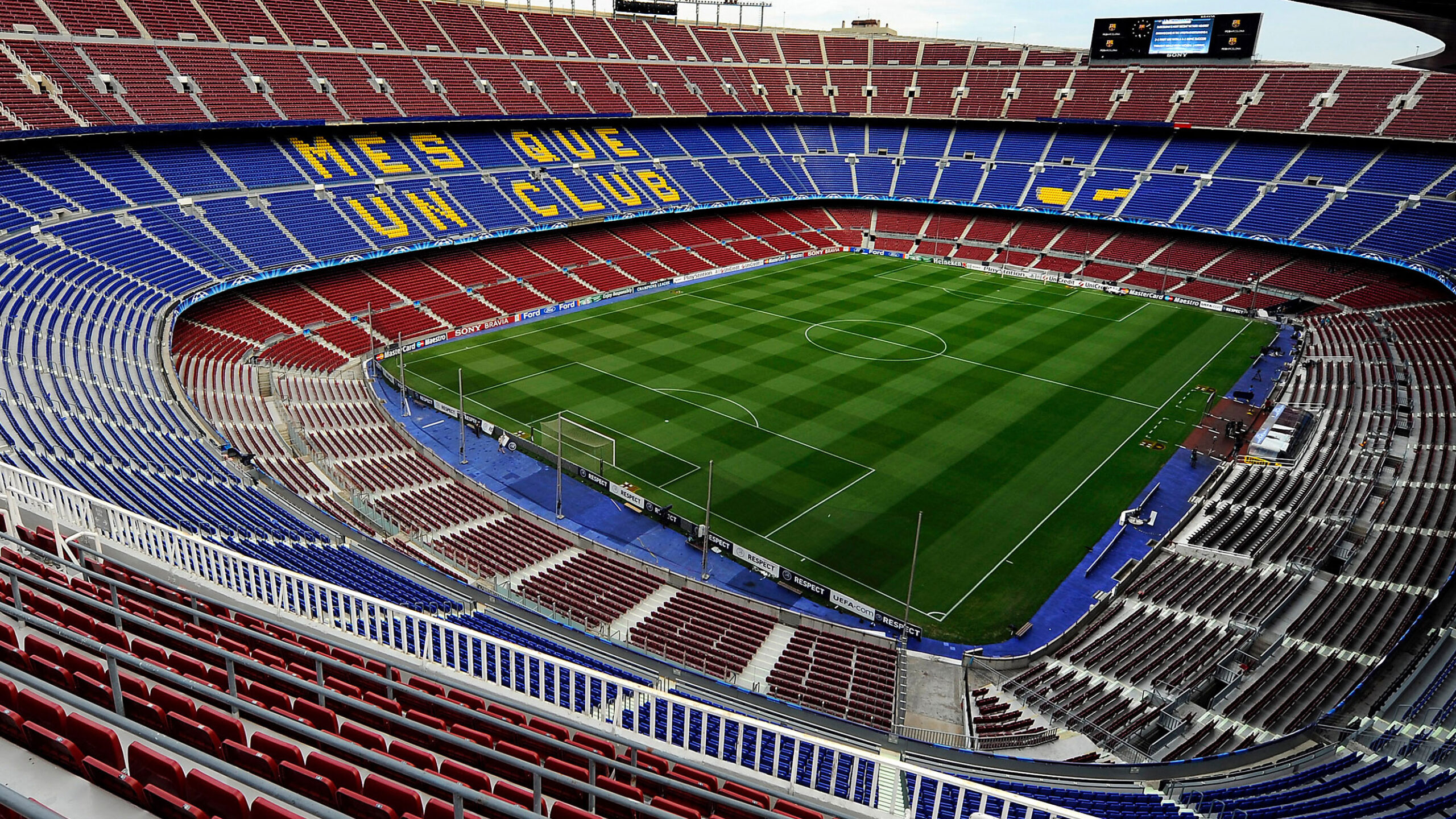Camp nou omvisning
