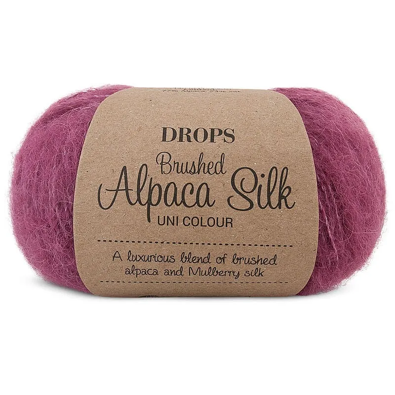 Drops brushed alpaca silk oppskrift