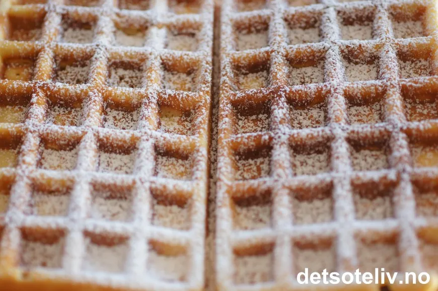 Belgiske vafler glutenfrie